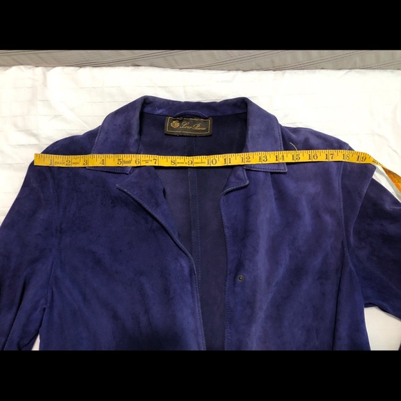 Loro Piana Suede Jacket, Purple.  Italian size 44 - Picture 8 of 16